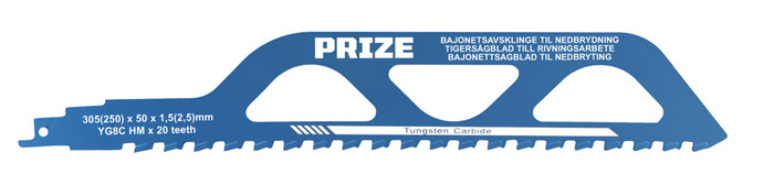 Bajonetsavklinge 305 mm - PRIZE